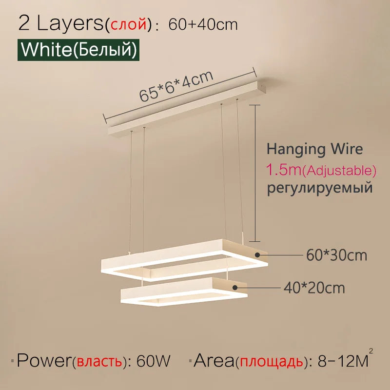 Ceiling Chandelier Chandeliers for Living room 2021 Pendant lamp Modern Bedroo Hanging Light Fixture LED Lustre Dining room