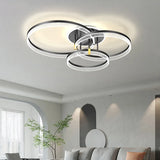 Nordic Living Room Pendant Light Luxury Ring Bedroom Lamp Modern Designer Lustre Home Decor Simple Dining Room Circle Chandelier