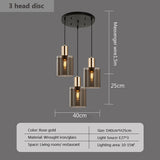 Modern LED Glass Pendant Light Foyer Dining Bedroom pendant lighting Coffee Living Room Restaurant Hotel Indoor Hanging Lamp