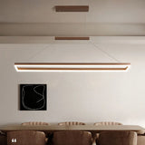 2026 New Scandinavian Nordic Minimalist Modern Simple Office Rectangular Desk Lamp Front Desk Bar LED Pendant Light