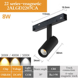 Magnetic Track Light 48V Magnet Spotlight Dimmable Floodlight Dali Rail Lamp Zigbee Tuya Smart Home LED Magnetic Track Lighting