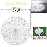 AC 220V–240V LED Ceiling Light Board Replacement (12W–50W) - Circular SMD LED PCB Module Plate for Round Lamp Repairs