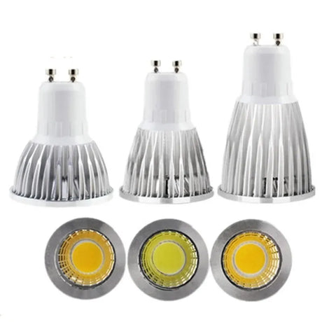 Super Bright LED Spotlight Bulb GU10 Light  Led 110V 220V AC 3W 5W 7W LED GU5.3 GU10 COB LED lamp light GU10 led GU5.3