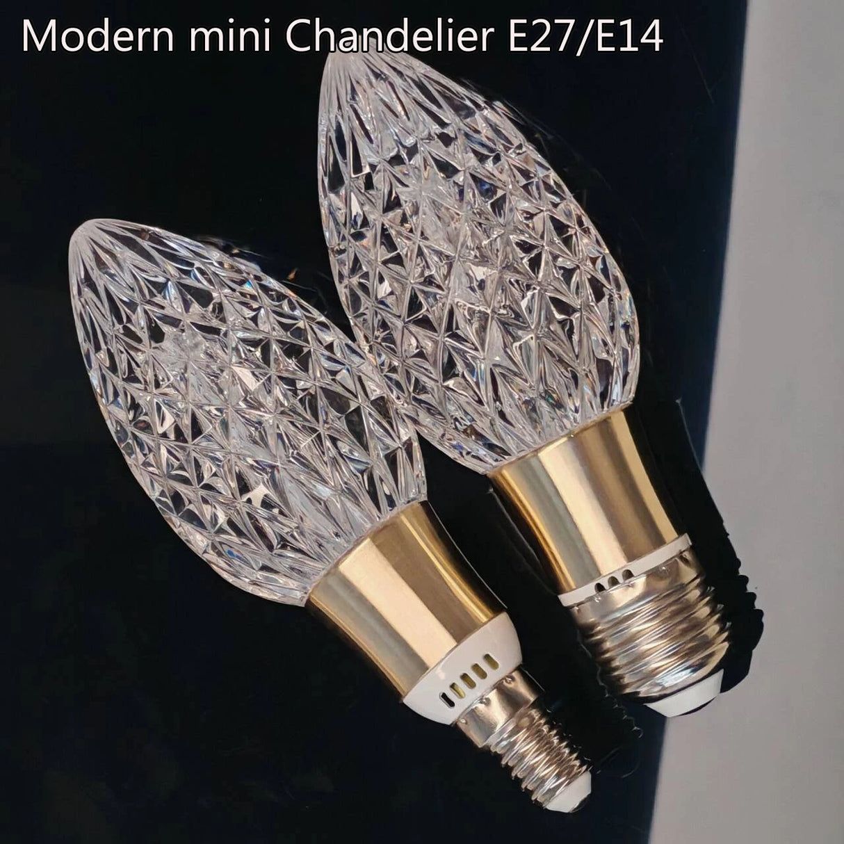 Super Bright LED Crystal Bulb  E27/E14 European Home Light  Dining Room Chandelier warm white cold white 110v 220v 230v 240v