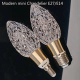 Super Bright LED Crystal Bulb  E27/E14 European Home Light  Dining Room Chandelier warm white cold white 110v 220v 230v 240v
