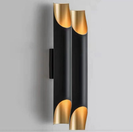 Modern minimalist living room, bedroom, corridor, TV bar, staircase, wall lamp