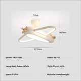 2026 Children's Room Airplane Chandelier - Creative LED Bedroom Pendant Light
