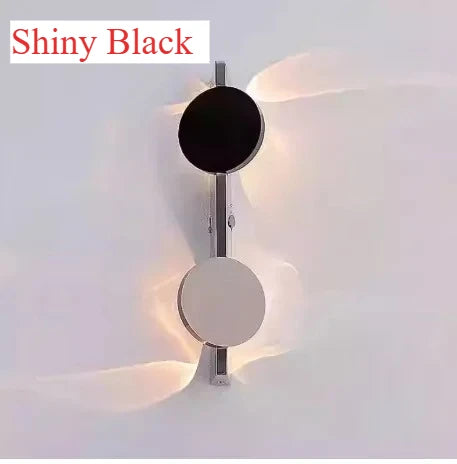 Creative Art Corrugated LED USB Rc and Wiring Wall Lamps Bedroom Bedside Shadow  Sconces Aisle Porch Corridor Atmosphere  Light