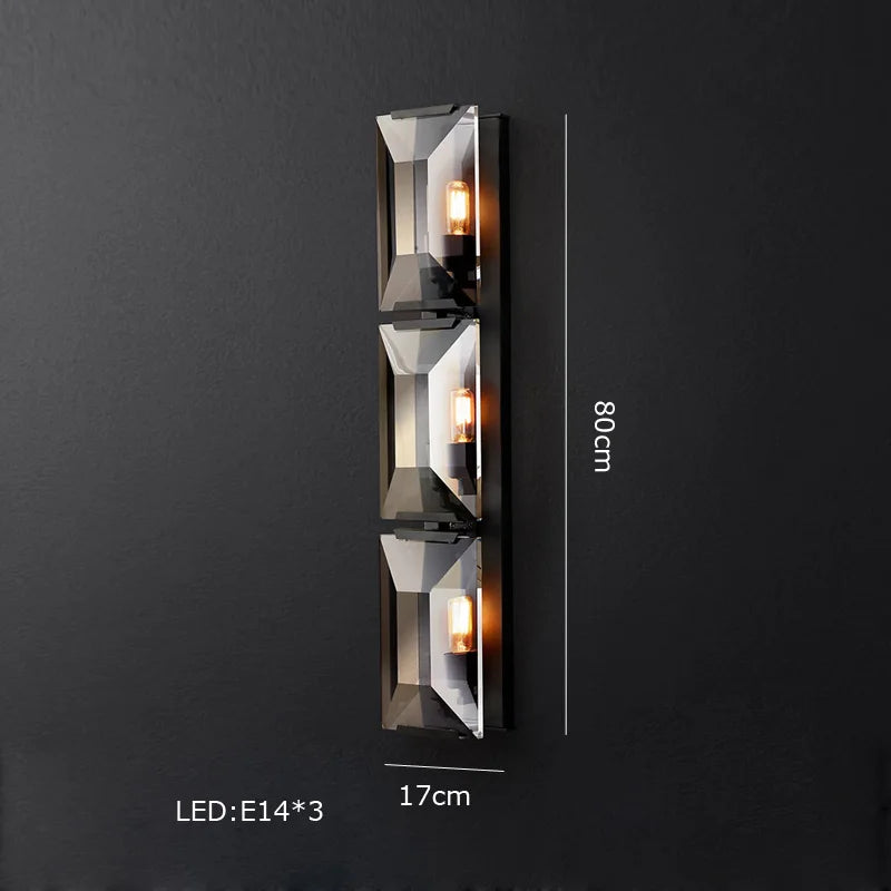 LED E14 Classic Retro Chrome Gold Crystal LED Lamp LED Light. Pendant  Lamp For Living Room