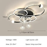 Modern Light Luxury Master Bedroom Pendant Lamp LED Creative Restaurant Lamp Villa Bedroom Interior Decoration Lighting Fixtures