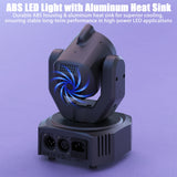 Mini 30W RGB Beam Pattern Moving Head Light - DMX & Sound-Activated Strobe Stage Light for DJ, Disco, Party & Christmas