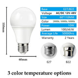 LED low-voltage bulb AC/DC12V 24V 36V 48V E27 B22 10W Bombilla For Solar Led Light Bulbs 12 Volts Low Voltages Lamp Lighting