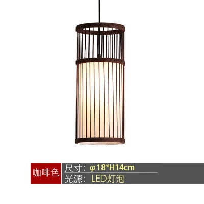Bamboo Modern Hand Woven Bamboo Art Chandelier Bamboo Lantern Chandelier Bedroom Dining Room Lamp Japanese Pendants Lights