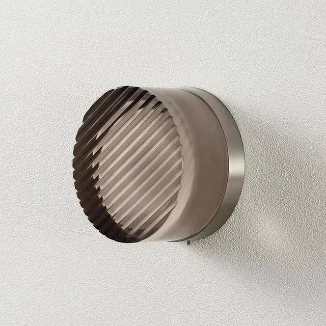 Design Led Wall Lamps for Bedroom Bedside Indoor Outdoor Led Round Sconce Light Fixtures Background Luminaire Acrylic Lighting