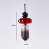 LED Pendant Light Restaurant Candy Glass LED Chandelier Luxury Stair Villa Master Bedroom Ceiling Lamps Home Decor Lamp Designer
