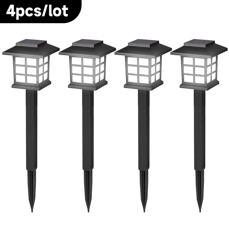 LED Solar Pathway Lamp Waterproof Outdoor Lawn Light Garden Patio Decor Landscape Energy Lighting forWalkway Yard Led Solar Lamp