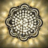 Led Lighting Square Round Ceiling Chandelier Lustre Lamp Crystal Ceiling Lamp Modern Minimalist Pendant Villa Living Room Lamp