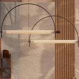 Minimalist LED Hanging Chandelier - Modern Pendant Light for Living Room & Office