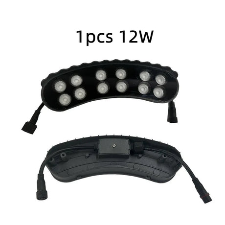 1pcs 12W IP65 Waterproof Ring Column Light Outdoor Garden Landscape LED Holding Tree Lamp Plug-in Ground Spotlight