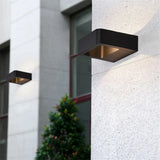 Outdoor Waterproof Motion Sensor LED Wall Lamp (Black/Gray Aluminum) - Human Body Induction Exterior & Interior Sconce Light Fixture for Porch, Balcony & Patio