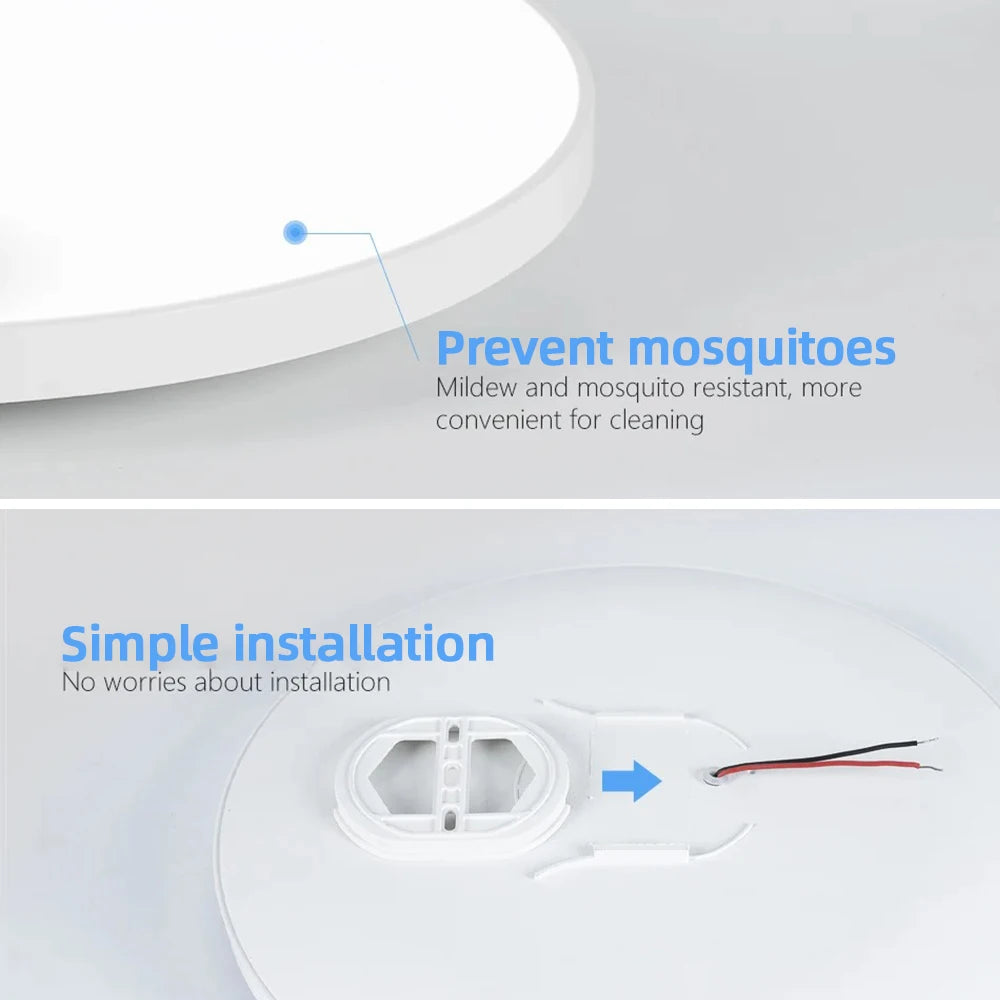 Modern LED ceiling light Led lights for room living room dining room lighting lamps AC 220V waterproof ceiling light