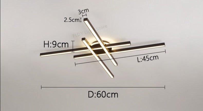 2023 new ceiling lamp Nordic modern LED lamp living room dining room bedroom lights ceiling chandelier