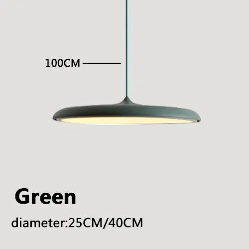 Nordic Designer LED Pendant Lamps Minimalist Decor Round for Table Dining Kitchen Island Chandelier Home Decor Lighting Fixture