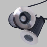 DC12V 24V LED Mini Underwater Light IP68 Waterproof Underground Lamp Spotlight Stainless Steel for Pool Stair Step Pathway Deck