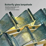 Modern Glass Design Creative Chandelier - Luxury Suspension Light for Living Room