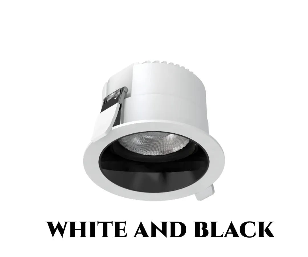 IP68 Waterproof LED Recessed Downlight - 7W/12W Shower & Bathroom Spotlight