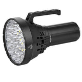 200000 Lumen High Power LED Flashlight with 32 XH70 II High Brightness, 100W Type-C Professional Searchlight