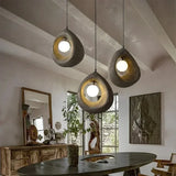 Japan Wabi-sabi Creative LED Ceiling Pendant Lights Resin Restaurant Kitchen Island Hanging Lamps Home Decor Factory Outlet Lamp