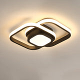 LED Ceiling Lamp Corridor Balcony Black white Indoor chandelier Ceiling Light for Bedroom Living Room Aisle Decoration 86-265V