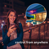 5W Smart WiFi & Bluetooth LED Recessed Downlight (1-10 Pack, RGB + Tunable White) - App & Voice Remote Control Ceiling Lamp Compatible with Alexa & Google Home