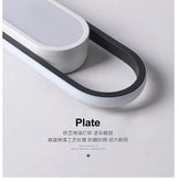 Changeable LED Ceiling Light Remote Control Lamp 40cm Rectangular Surface Mounted Chandelier For Living Dining Bed Kitchen