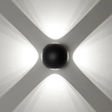 Outdoor Waterproof Up and Down LED Wall Lamp - Modern Aluminum Exterior Sconce Light Fixture for Courtyard, Balcony, Porch & House Facade