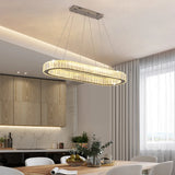Modern Luxury Crystal Pendant Lights Home Dining Room Bar LED Lighting Lustre Decoration Indoor Ceiling Chandelier Lamp Fixtures