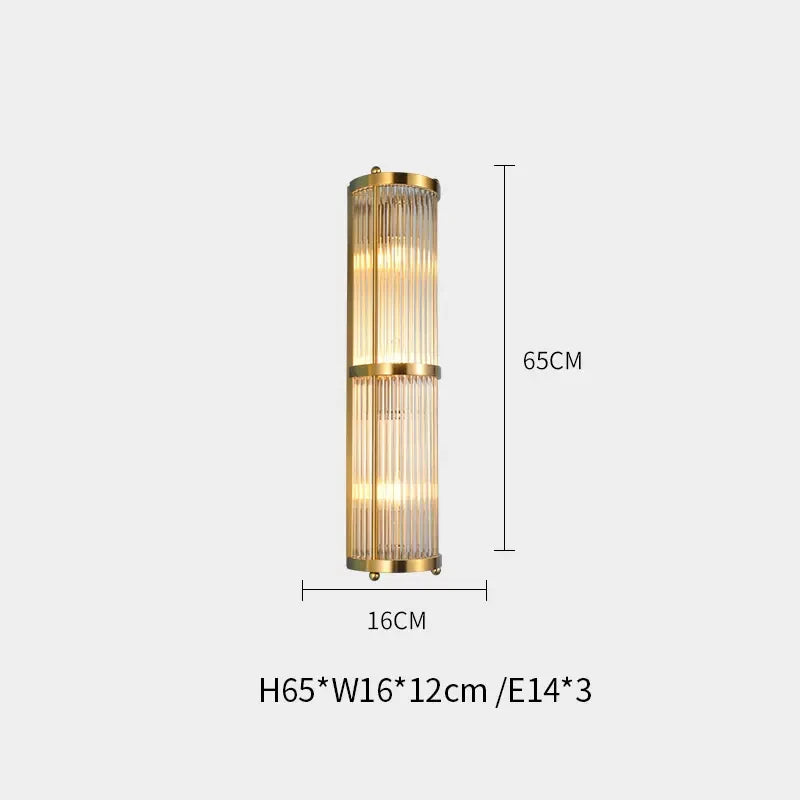 E14 LED Retro American Copper Golden Round Linear Pendant Lights.Pendant Light Suspension Luminaire Lampen For Dinning Room