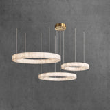 American Marble Black Chrome Gold Dimmable LED 2026 Chandelier Lighting Lustre Suspension Luminaire Lampen For Living Room