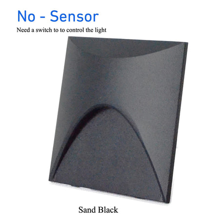 Led Deck Light Motion Sensor Step Stair Railing Lamp 3W Indoor Outdoor Waterproof for Pathway Stairway Post Porch Wall Sconce