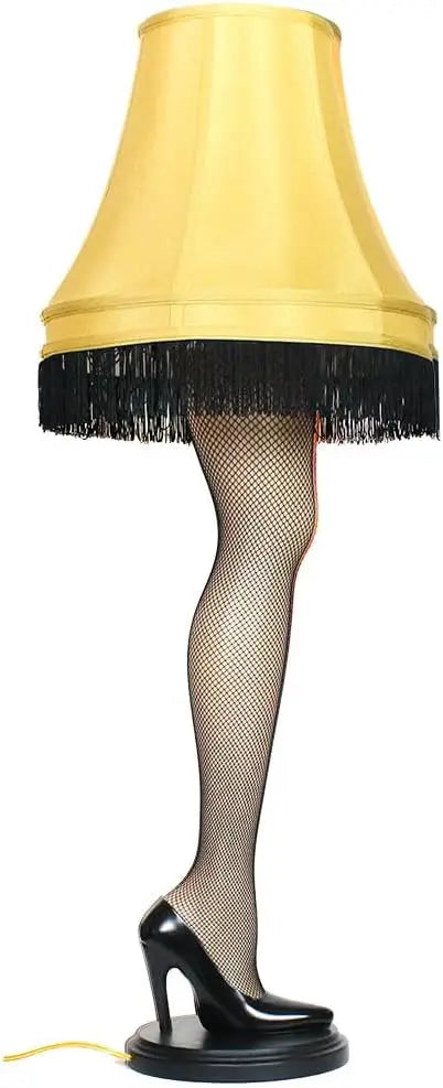 45" Christmas Deluxe Leg Lamp, Multicolor