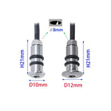 Mini LED 12V Deck Light Recessed Outdoor Led Spot Waterproof IP68 Step Light Garden Path Star Decor DC24V Underground Spotlight