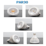 E27 25W 30W Par30 Spotlight  Led Full spectrum plant Grow Light Ra98 plant Lamp AC85-265V