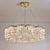 Modern Luxury LED Crystal Chandeliers Home Villa Decoration Living Dining Room Lighting Ceiling Pendant Lights Indoor Fixtures