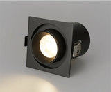 Recessed Stretchable Led Downlight 360° Rotatable Led Ceiling Light Square Led Spot Lamp 7W 12W Led Spot Light For Living Room