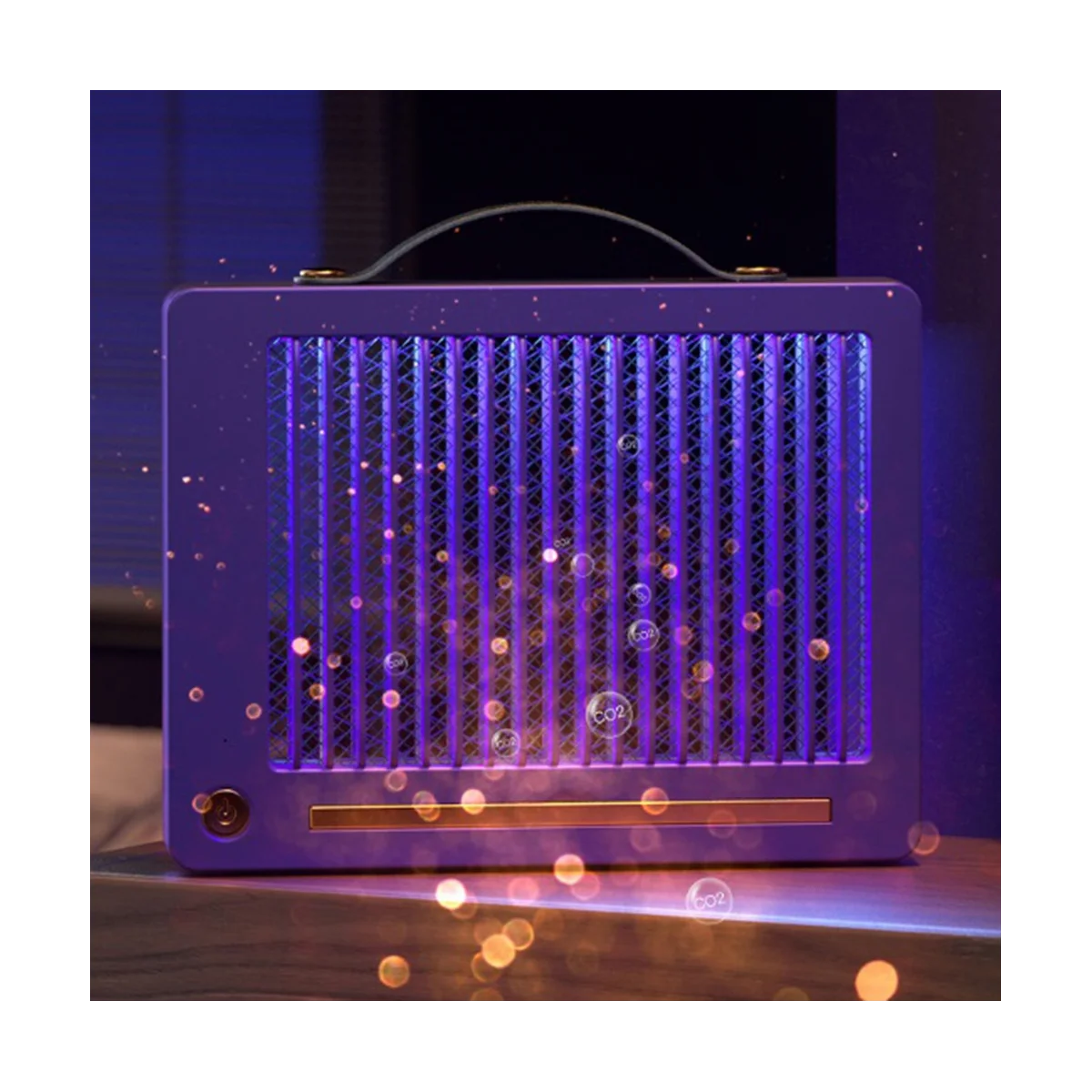 Indoor Electric Bug Zapper, 2000MAh Powerful Fly Bug Zapper Light for Moths, Fruit Flies, Garage Bug Catch/Eliminator