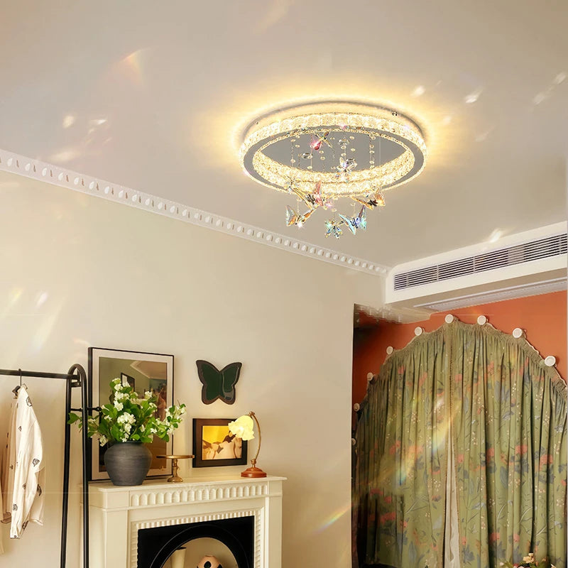 Nordic home decoration salon bedroom decor smart led lamp lights for room dimmable Ceiling light lamparas indoor lighting