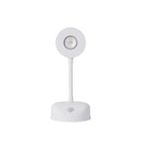 Wireless Motion Sensor LED Night Light (USB Rechargeable) - Stick-On Indoor Wall Lamp Fixture for Kitchen Cabinets, Bedroom, Living Room & Mural Display