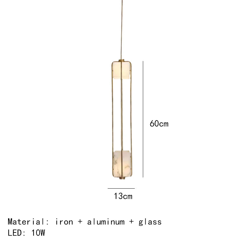 Indoor Art Deco Chandelier White Glass Gold Black Metal For Hotel Hall Dining Room Kitchen Bar Hanging Lamp