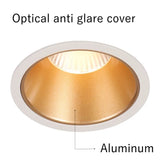 Dimmable Led Downlight Recessed Ceiling Lamp Spotlight Aluminum COB 110V 220V Home Office Store Spot led Hole 65/75/90mm